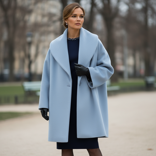 Tailored Longline Coat for Women | Vivienne