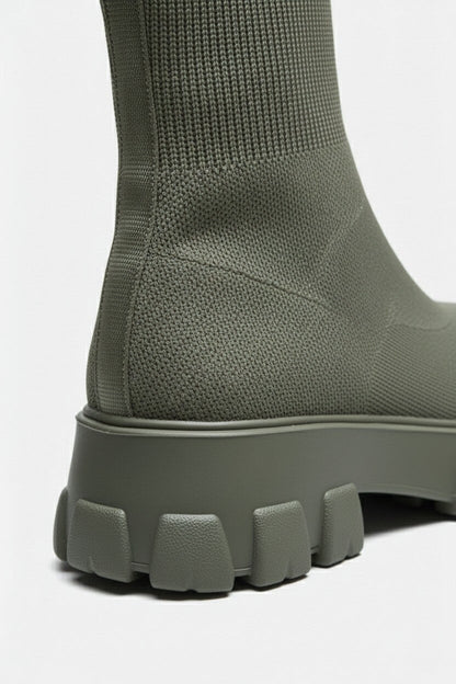 Chunky Sole Pull On Ankle Boots For Women | Virella