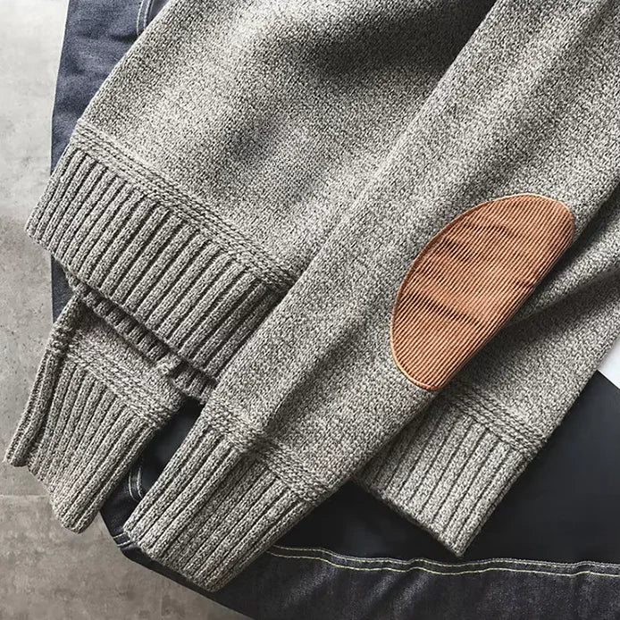 Alpine Inspired Knit Sweater For Men | Aldric