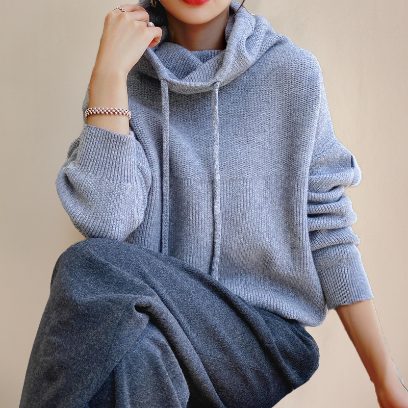 High Neck Relaxed Jumper For Women | Giselle