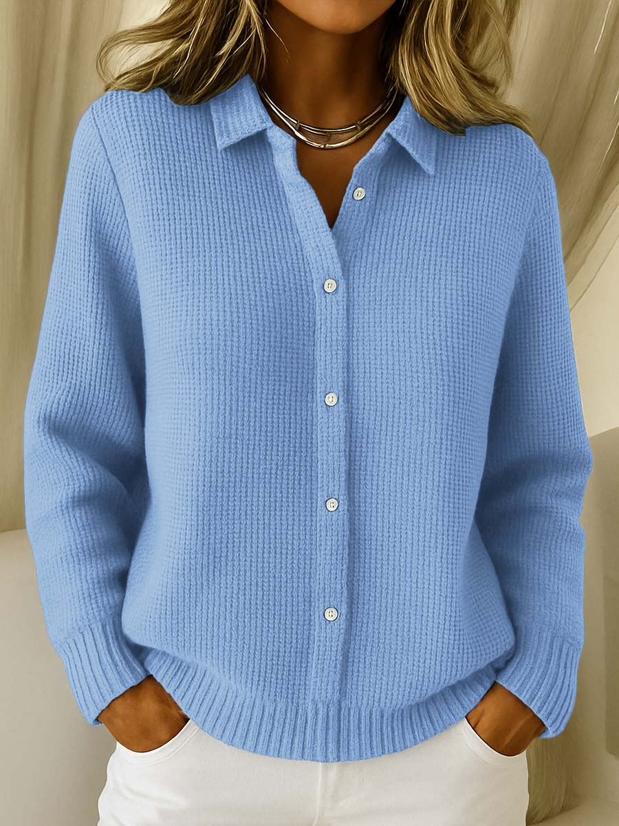 Classic Button Front Cardigan For Women | Elodie