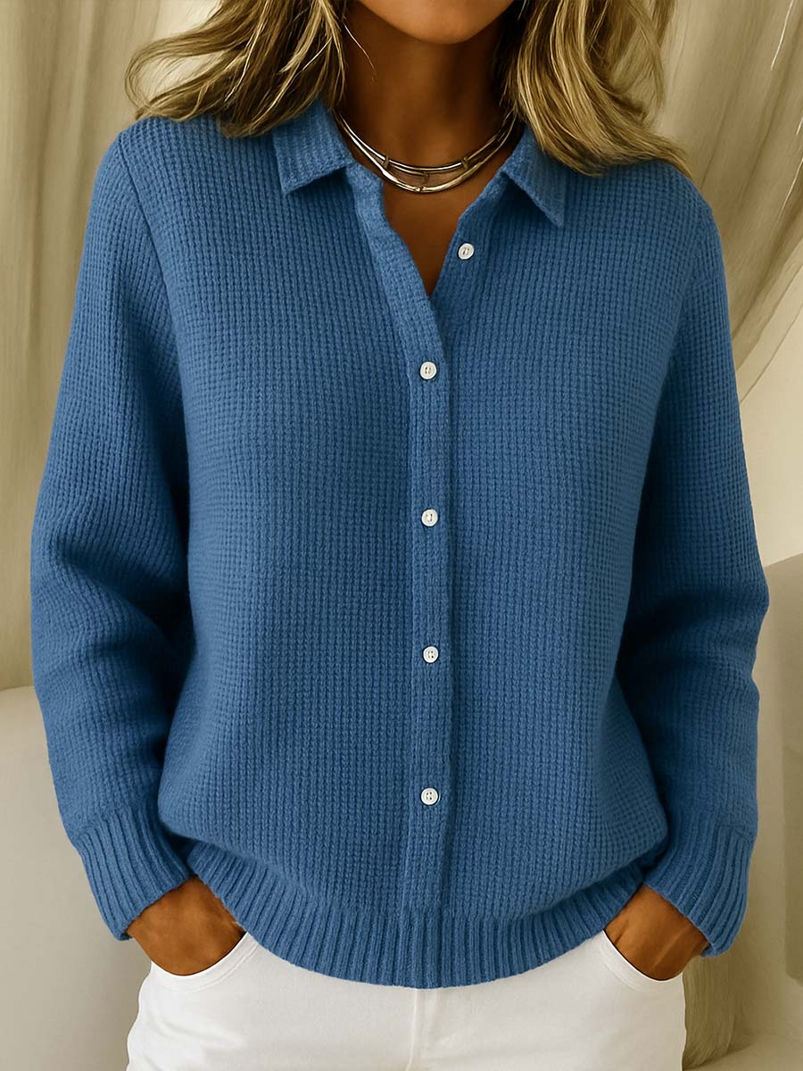 Classic Button Front Cardigan For Women | Elodie
