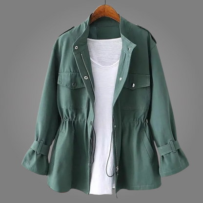 Tailored Button Front Overcoat For Women | Celeste