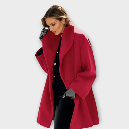 Tailored Longline Coat for Women | Vivienne