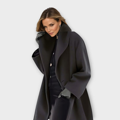 Elegant Long Coat For Women | Evelene