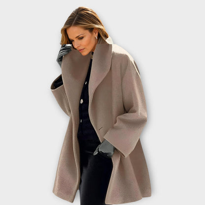 Tailored Longline Coat for Women | Vivienne
