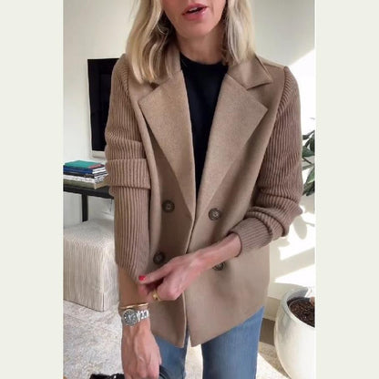 Casual Double Breasted Blazer For Women | Alessandra