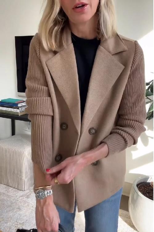 Relaxed Casual Blazer Coat For Women | Elira