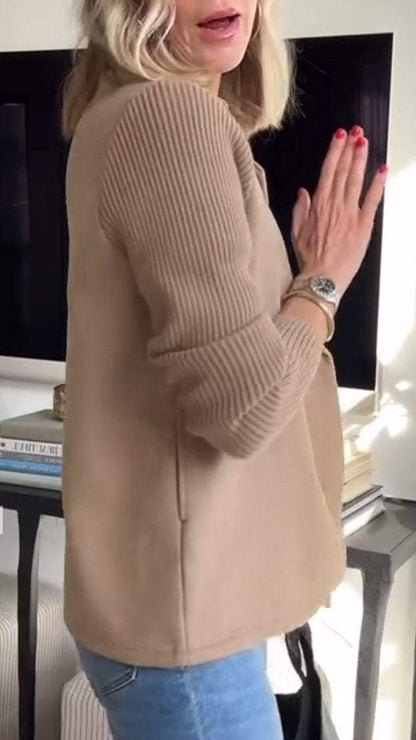 Relaxed Casual Blazer Coat For Women | Elira