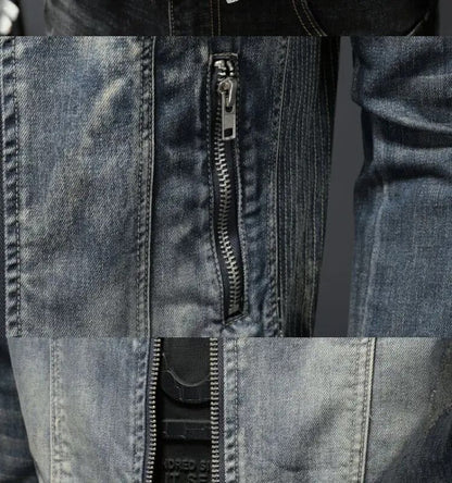 Retro Zip Front Jacket For Men | Matteo