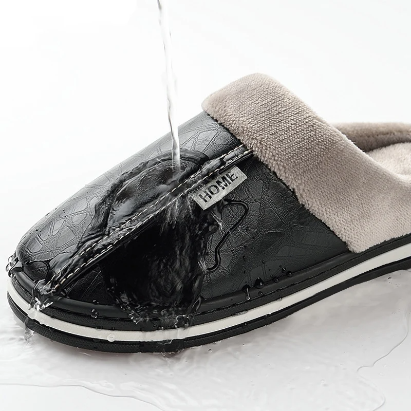 Lined Slip On Indoor Slippers For Men | Alaric