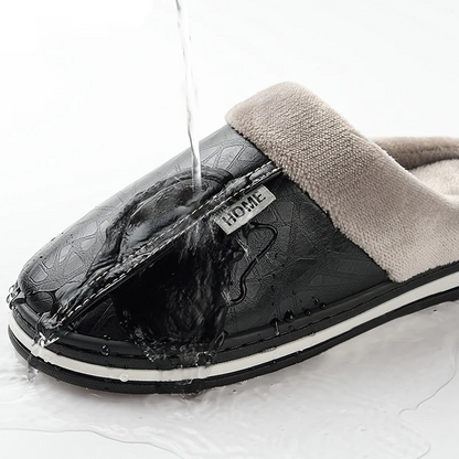 Lined Slip On Indoor Slippers For Men | Alaric